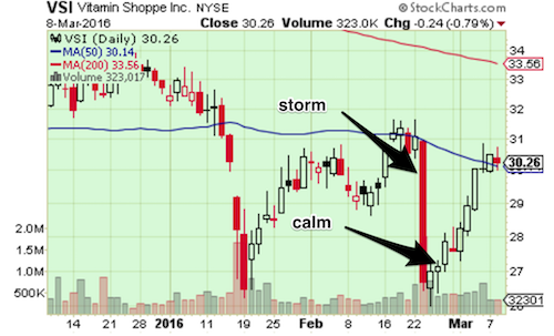 VSI calm after the storm post-earnings setup